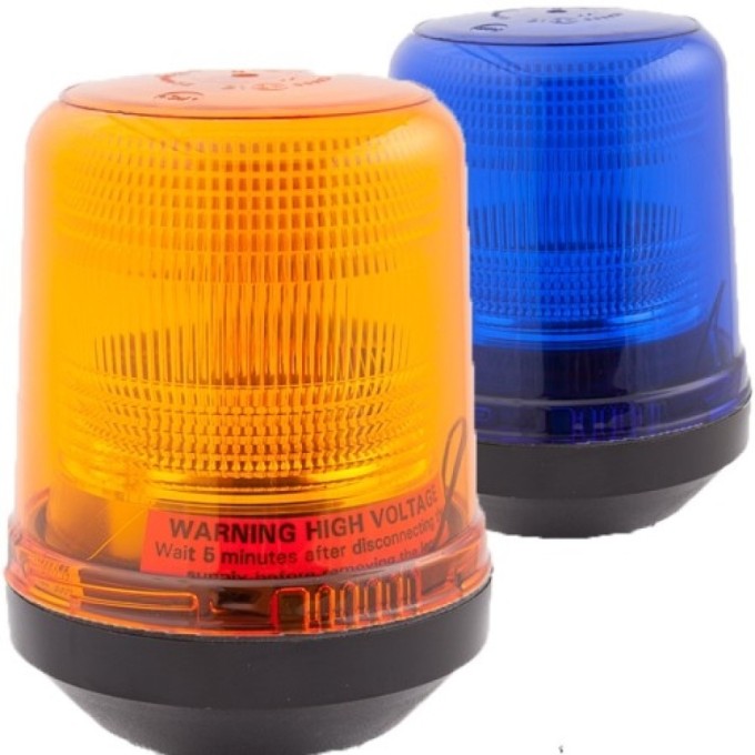 Girofar Xenon 12/24V cu 1 punct de prindere (Bolt)